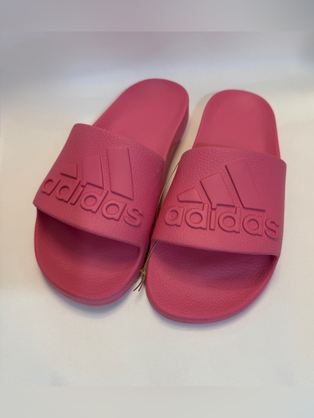 Pink Adidas Adilette Aqua Slides